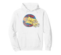 The Magic School Bus Vintage Distressed Bus Logo Cartoon Sweat à Capuche