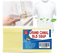 The Magic Soap | Grand Canal Old Soap | 2024 Magic Soap Bar Stain Remover | Grand Canal Soap Bar for Stains | Underwear Cleaning Soap and Remove Stain Clothes | Long-Lasting Fragrance. (1Pcs)