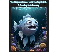 The Magical Glow of Lumi the Anglerfish: A Coloring Book Journey: Glow in the Deep: Anglerfish & Sea Creatures Coloring Book - Relax, Color, and Explore Ocean Wonders!