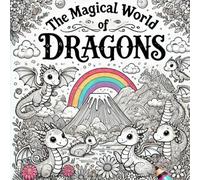 The Magical World of Dragons: Story and Painting Book