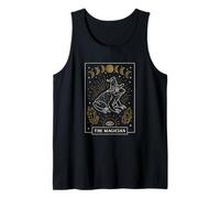 The Magician Frog Wizard Tarot Esthétique Astrologie Boho Débardeur