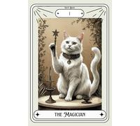 The Magician: Vintage Cat Tarot Notebook for Inspired Journaling: 22 Unique Tarot-Inspired Cat Designs for Mystical Journaling and Everyday Inspiration