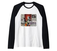 The Magnetic Monster Vintage Science-Fiction Manche Raglan