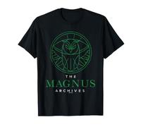 The Magnus Archives Round Owl Logo Horror Podcast Series T-Shirt