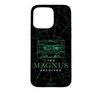 The Magnus Archives Spiderweb Cassette Tape Horror Podcast Coque pour iPhone 15 Pro Max