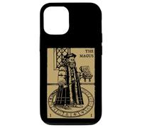 The Magus Tarot Card Magicien Magicien Cercle Magique Antique Coque pour iPhone 12/12 Pro