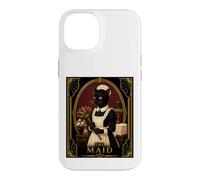 The Maid Black Cat Art Déco, Meurtre Mystère Coque pour iPhone 14