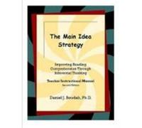 The Main Idea Strategy: Improving Reading Comprehension Through Inferential Thinking (Teacher Instructional Manual) 2nd Edition Boudah, Ph. D. Daniel J. (Auteur)