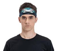 The Majestic Antelope Bandeau de sport unisexe respirant et humide Convient pour la course à pied, le cyclisme, le yoga en attente de sport