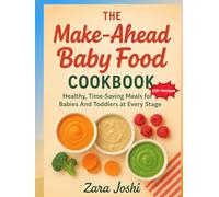 The Make-Ahead Baby Food Cookbook: Healthy, Time-Saving Meals for Babies and Toddlers at Every Stage