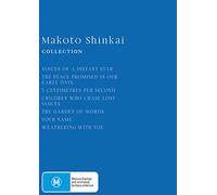 The Makoto Shinkai Collection - 6-Disc Box Set ( Hoshi no koe / Byôsoku 5 senchimêtoru / Kumo no mukô, yakusoku no basho / Koto no ha no niw [ Origine Australien, Sans Langue Francaise ] (Blu-Ray