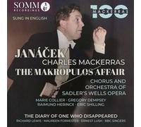 The Makropulos Affair & The Diary Of The One Who Disappeared