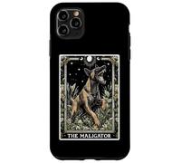 The Maligator Carte de Tarot pour Chien Malinois Belge Lune sorcière Coque pour iPhone 11 Pro Max
