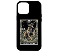 The Maligator Carte de Tarot pour Chien Malinois Belge Lune sorcière Coque pour iPhone 12 Pro Max