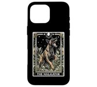The Maligator Carte de Tarot pour Chien Malinois Belge Lune sorcière Coque pour iPhone 16 Pro Max