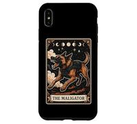 The Maligator Carte de Tarot pour Chien Malinois Belge Lune sorcière Coque pour iPhone XS Max