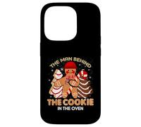 The Man Behind The Cookie in The Oven Pain d'épices Noël Coque pour iPhone 14 Pro