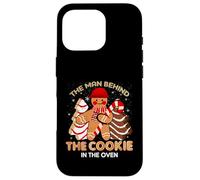 The Man Behind The Cookie in The Oven Pain d'épices Noël Coque pour iPhone 16 Pro