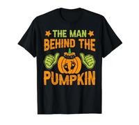 The Man Behind The Pumpkin for Halloween T-Shirt Graphique avec Valeur