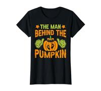 The Man Behind The Pumpkin for Halloween T-Shirt Graphique avec Valeur