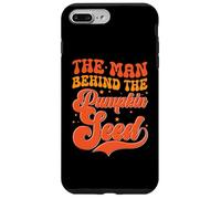 The Man Behind The Pumpkin Seed Halloween Grossesse Men Dad Coque pour iPhone 7 Plus/8 Plus
