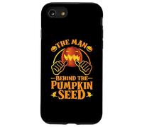 The Man Behind The Pumpkin Seed Halloween Grossesse Men Dad Coque pour iPhone SE (2020) / 7/8
