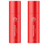 The Man Company Privilege Lot de 2 déodorants intenses pour homme | Spray corporel de qualité supérieure | Fragrance longue durée | Déodorant parfait pour un usage quotidien | Cadeau pour Husband,