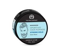 The Man Company Sportivo Stronghold Hair Styling Pomade Wax for Men, Stylish Glossy Finish Hair Volumizer, Non Sticky, 100Gm