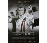 THE MAN ET LE MANS Affiche Cinéma Originale Roulée Petit format 53x40cm Movie Poster Steve MC QUEEN