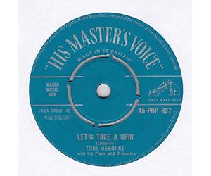 The Man From Madrid - Tony Osborne With His Piano And Orchestra 7" 45