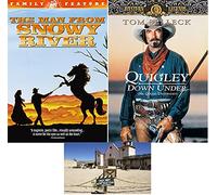 The Man from Snowy River & Quigley Down Under Australian Western Lot de 2 DVD avec carte artistique en bonus