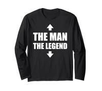 The Man The Legend Arrows Cadeau Humoristique pour Adulte Manche Longue