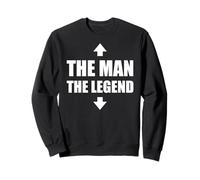 The Man The Legend Arrows Cadeau Humoristique pour Adulte Sweatshirt