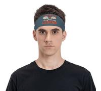 The Man The Myth Ping-Pong Legend Bandeau pour homme et femme, bandeau de sport pour voyage, yoga, fitness, cyclisme, basket-ball, football, exercice, évacuation de l'humidité