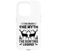The Man The Myth The Hunting Legend Hunting Hunter S Coque pour iPhone 15 Pro