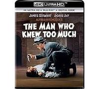 The Man Who Knew Too Much – Blu-ray 4K Ultra HD – Inclus copie digitale et sous-titres