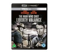 The Man Who Shot Liberty Valance (4K UHD Blu-ray) James Stewart John Wayne