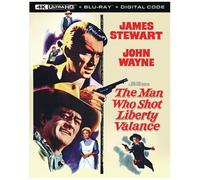 The Man Who Shot Liberty Valance [Ultra Hd] With Blu-Ray, 4k Mastering, Ac-3/Dolby Digital, Digital Copy, Dolby, Dubbed, Mono Sound, Subtitled, Widescreen