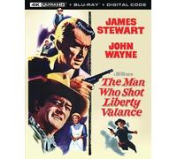 The Man Who Shot Liberty Valance [Ultra Hd] With Blu-Ray, 4k Mastering, Ac-3/Dolby Digital, Digital Copy, Dolby, Dubbed, Mono Sound, Subtitled, Widescreen