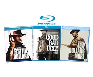 The Man With No Name Trilogy - The Good, The Bad and the Ugly / A Fistful of Dollars / For a Few Dollars More (Remastered Edition) [Blu-ray] Region 1/A