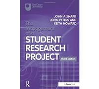 The Management of a Student Research Project John A. Sharp, John Peters, Keith Howard (Auteur)