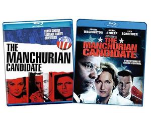 The Manchurian Candidate 1962 & The Manchurian Candidate 2004 [2-Pack, Blu-ray] Region A / Frank Sinatra, Denzel Washington, Meryl Streep