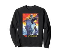The Mandalorian and Grogu AT-RT Escape Mando & Grogu Poster Sweatshirt