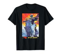 The Mandalorian and Grogu AT-RT Escape Mando & Grogu Poster T-Shirt
