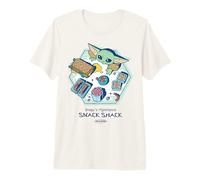 The Mandalorian and Grogu: Grogu's Hyperspace Snack Shack T-Shirt Haut de Gamme