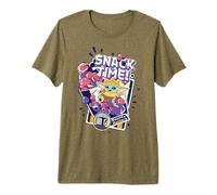The Mandalorian and Grogu Snack Time! Bounty Hunters Chibi T-Shirt Haut de Gamme
