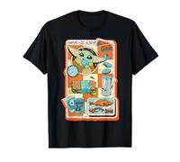 The Mandalorian and Grogu Snack Time! Eating and Smiling T-Shirt