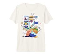 The Mandalorian and Grogu The Child Surrounded by Snacks T-Shirt Haut de Gamme