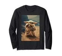 The Mandalorian and Grogu The Child Uses The Force Poster Manche Longue