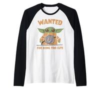 The Mandalorian and Grogu Wanted for Being Too Cute Armor Manche Raglan